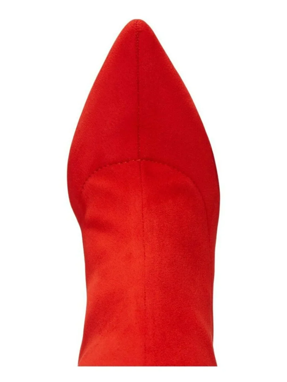 INC International Concepts Briella Sock Over-The-Knee Boot, Red Lava, 5.5